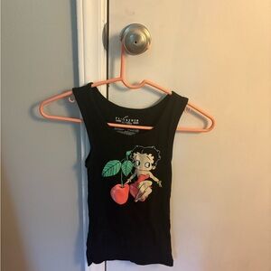 Black Betty Boop Women's Tank Top